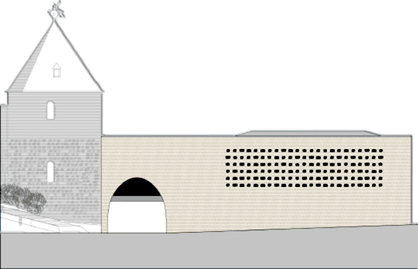 Plan Sachsenturm